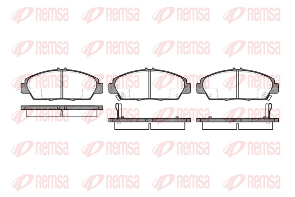 Brake Pad Set, disc brake (0406.02)