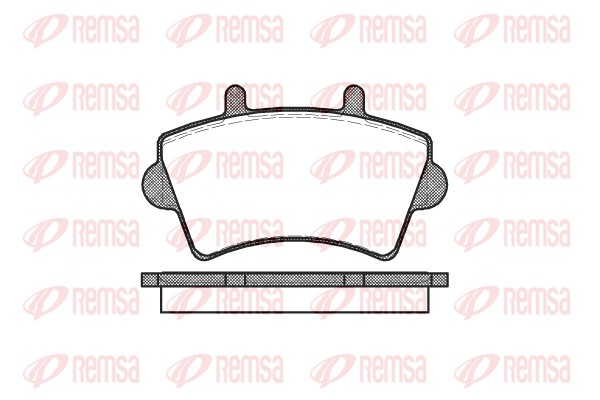 Brake Pad Set, disc brake (0819.00)
