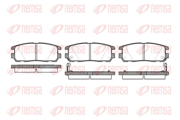 Brake Pad Set, disc brake (0426.02)