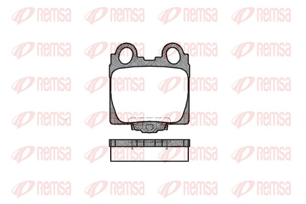 Brake Pad Set, disc brake (0743.04)