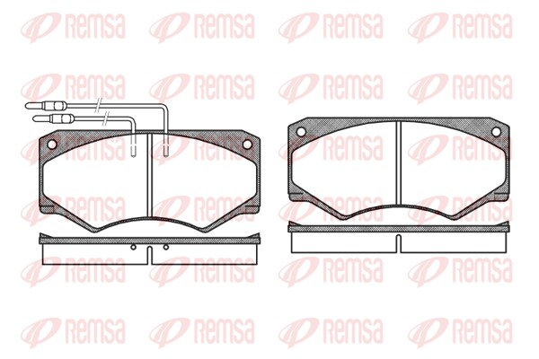 Brake Pad Set, disc brake (0047.04)