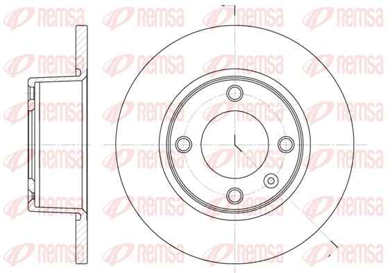 Brake Disc (6433.00)