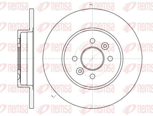 Brake Disc (61176.00)