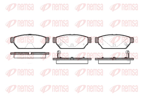 Brake Pad Set, disc brake (0440.02)
