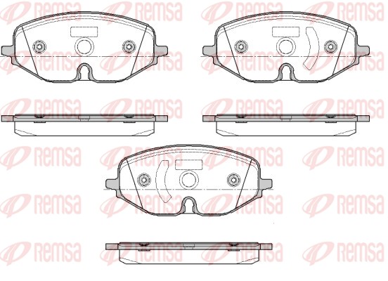 Brake Pad Set, disc brake (1906.01)