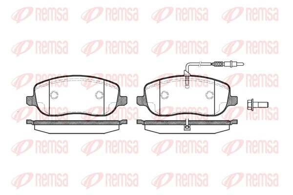 Brake Pad Set, disc brake (0879.12)