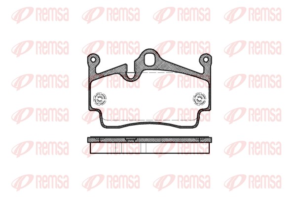 Brake Pad Set, disc brake (1191.00)