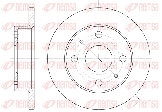 Brake Disc (6830.00)