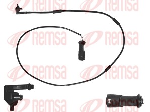 Warning Contact, brake pad wear (001006)