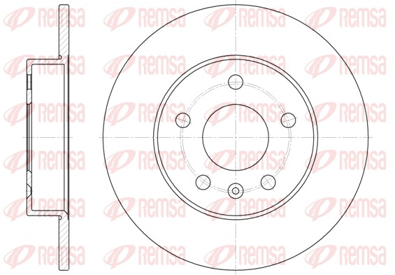 Brake Disc (6578.00)
