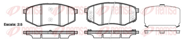 Brake Pad Set, disc brake (1426.02)
