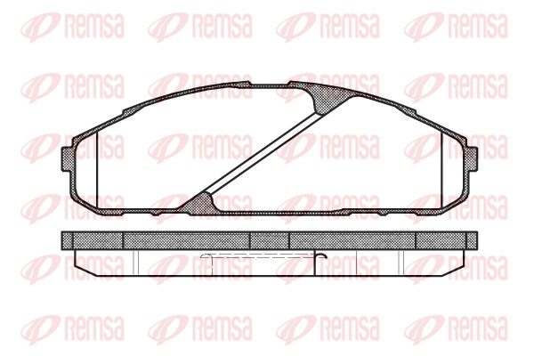 Brake Pad Set, disc brake (0507.00)