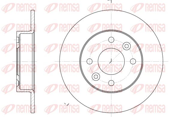 Brake Disc (6066.00)