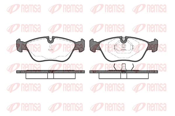 Brake Pad Set, disc brake (0446.00)