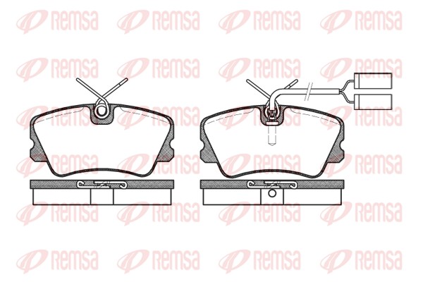 Brake Pad Set, disc brake (0259.02)
