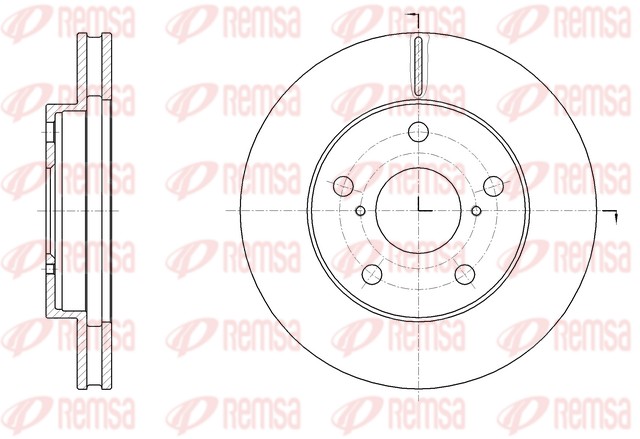 Brake Disc (62004.10)
