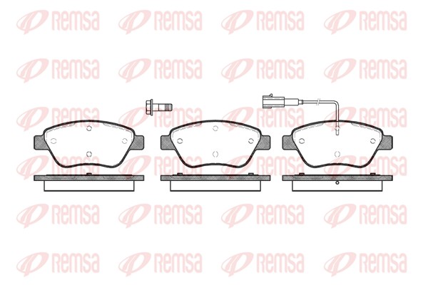Brake Pad Set, disc brake (0858.01)