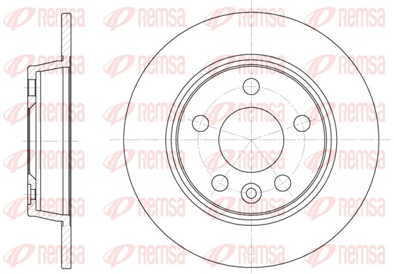 Brake Disc (6453.00)