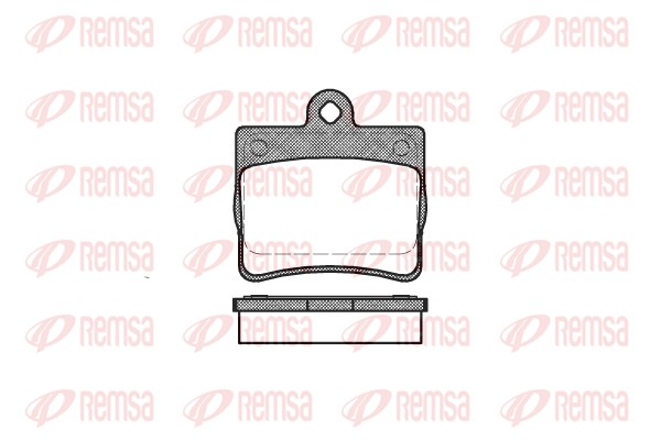 Brake Pad Set, disc brake (0630.00)