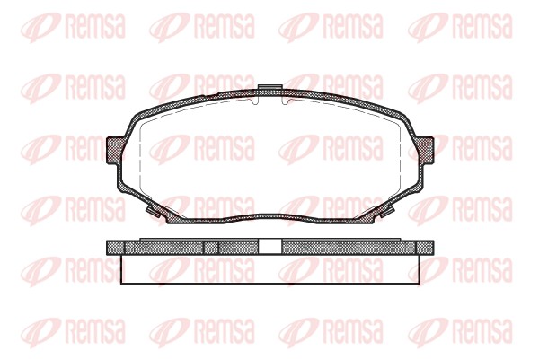Brake Pad Set, disc brake (0339.00)