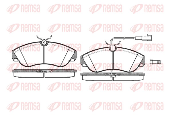 Brake Pad Set, disc brake (0487.11)