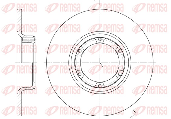 Brake Disc (6033.00)