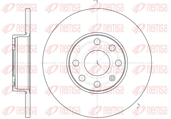Brake Disc (6800.00)