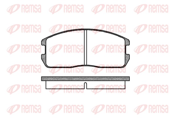 Brake Pad Set, disc brake (0175.00)