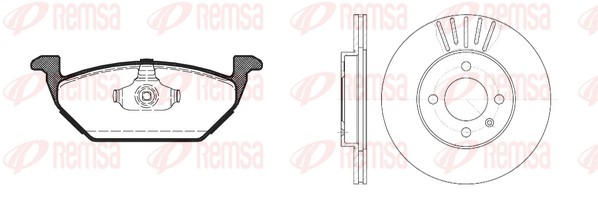 Brake Kit, disc brake (8633.03)