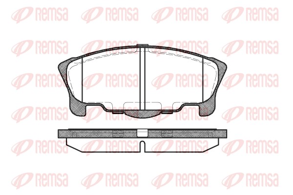 Brake Pad Set, disc brake (0657.00)
