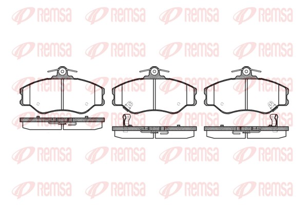 Brake Pad Set, disc brake (0494.02)
