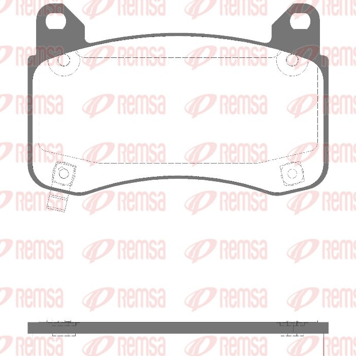 Brake Pad Set, disc brake (1992.04)