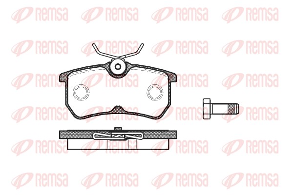Brake Pad Set, disc brake (0693.00)