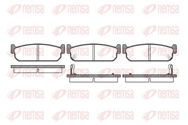 Brake Pad Set, disc brake (0373.02)