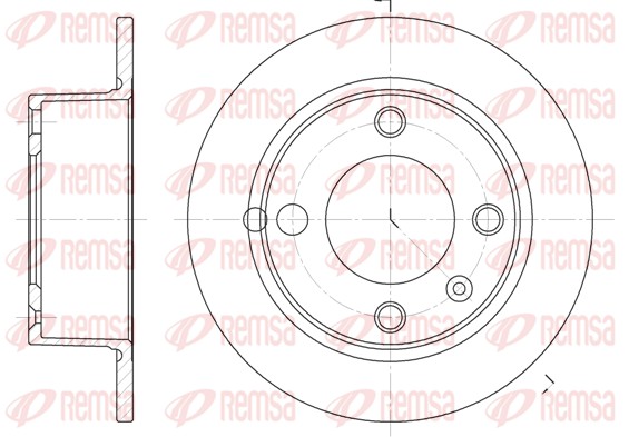 Brake Disc (6023.00)