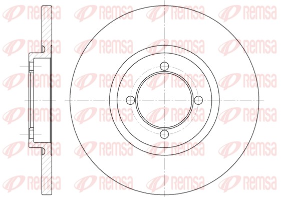 Brake Disc (6091.00)