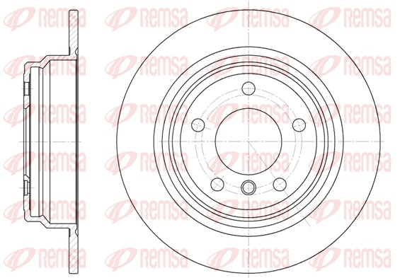 Brake Disc (6554.00)