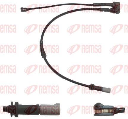 Warning Contact, brake pad wear (001143)