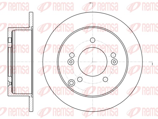Brake Disc (6766.00)