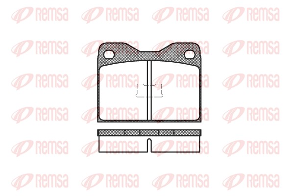 Brake Pad Set, disc brake (0008.10)