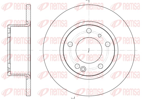 Brake Disc (6141.00)