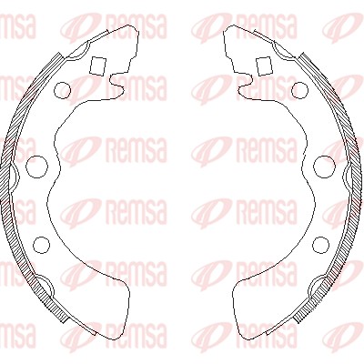 Brake Shoe (4323.00)