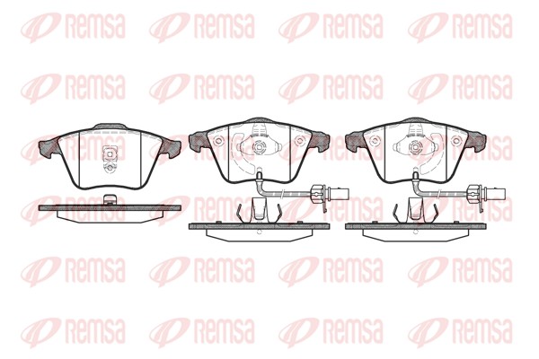 Brake Pad Set, disc brake (0964.02)