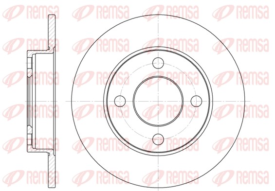 Brake Disc (6120.00)