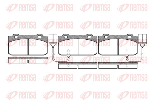 Brake Pad Set, disc brake (0210.02)