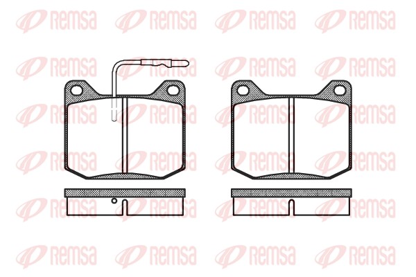 Brake Pad Set, disc brake (0045.32)