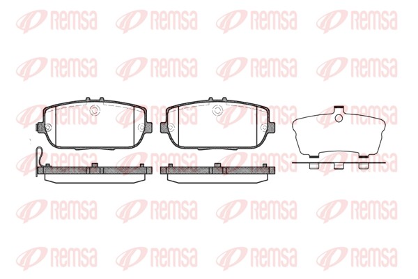 Brake Pad Set, disc brake (1190.01)