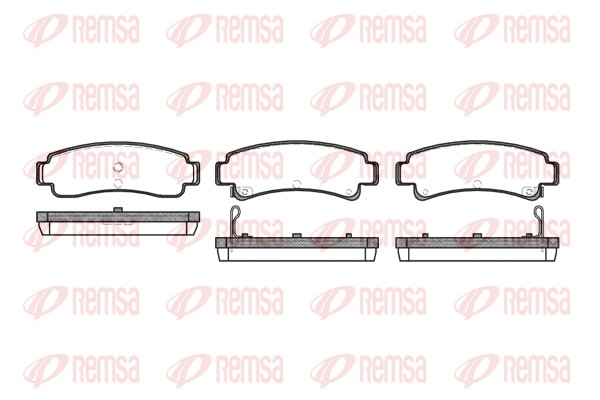 Brake Pad Set, disc brake (0302.02)