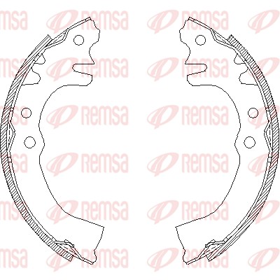 Brake Shoe (4155.00)