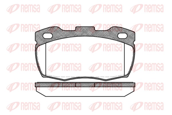 Brake Pad Set, disc brake (0266.10)